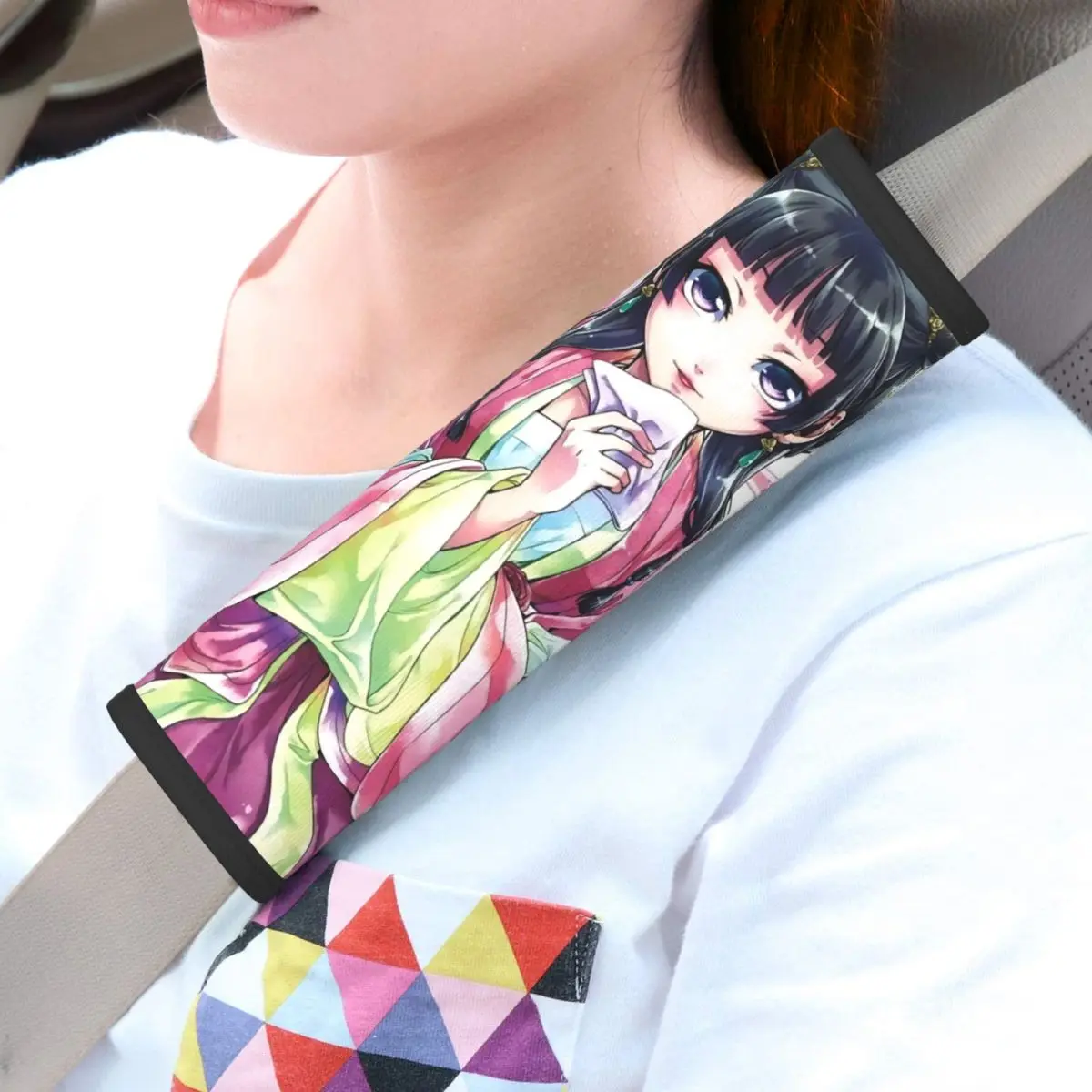 Maomao The Apothecarys Diaries Car Seat Straps Shoulder Pads Comfy Seat Belt Covers for Long Flight