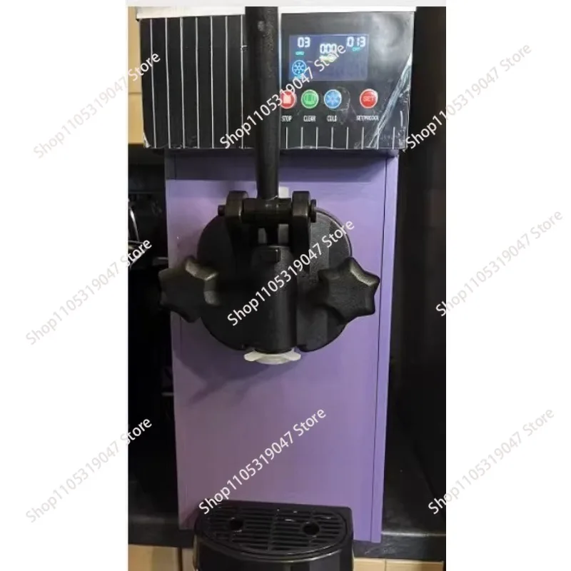 Commercial 3 Flavor Soft Serve Ice Cream Maker Machine - Countertop Hard Ice Cream Cone & Dessert Maker