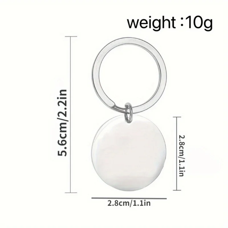 Stainless Steel Keychain, Perfect Colleague Employee Appreciation Gift for Retirement Farewell Boss Thank You
