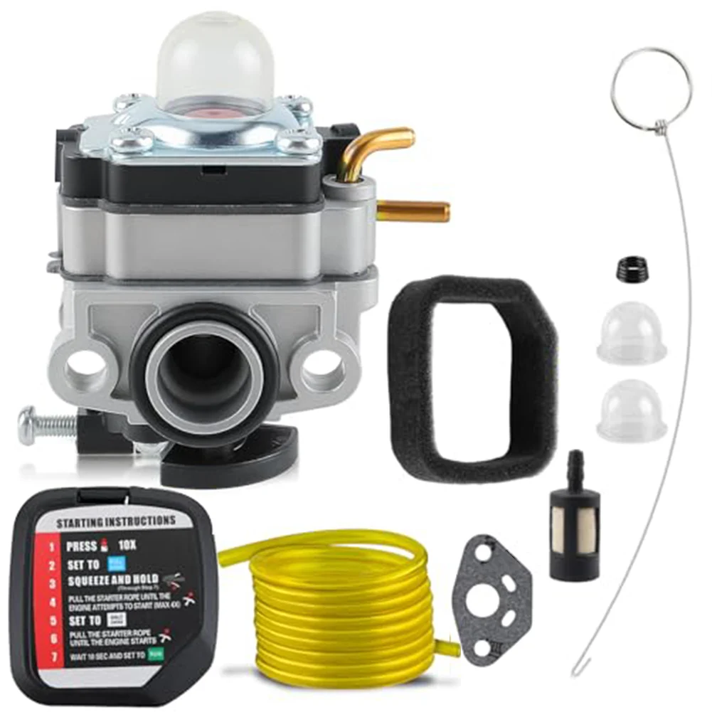 /Carburetor /Kit /With Gasket Air Fuel Filter For For Homelite UT33600 UT33650 String Trimmer 26cc Engine Replacement Parts Acce