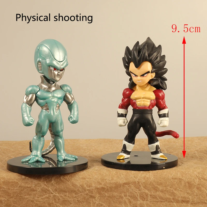 Dragon Ball Anime Figures Toy 6 Styles Animation Goku Vegeta Flisa Broly Dragonball Action Figure Pvc Figurine Doll Kids Toys