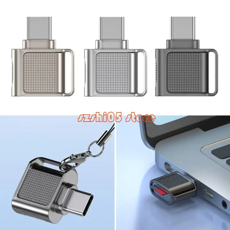 

781E High Performances USB3.0 Type C TFs MicroSDs Memory Card Adapter for Fast