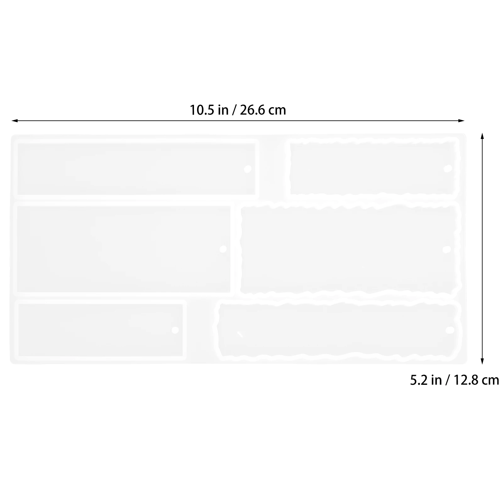 

Bookmark Mold Epoxy Molds Silicone for Resin Crafts The Circle Silica Gel Diy