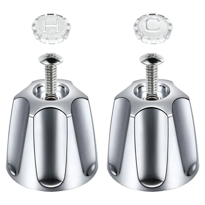 

AA51 For Price Pfister Verve Tub And Shower Hot And Cold Faucet Handles 2Pcs Shower Knob