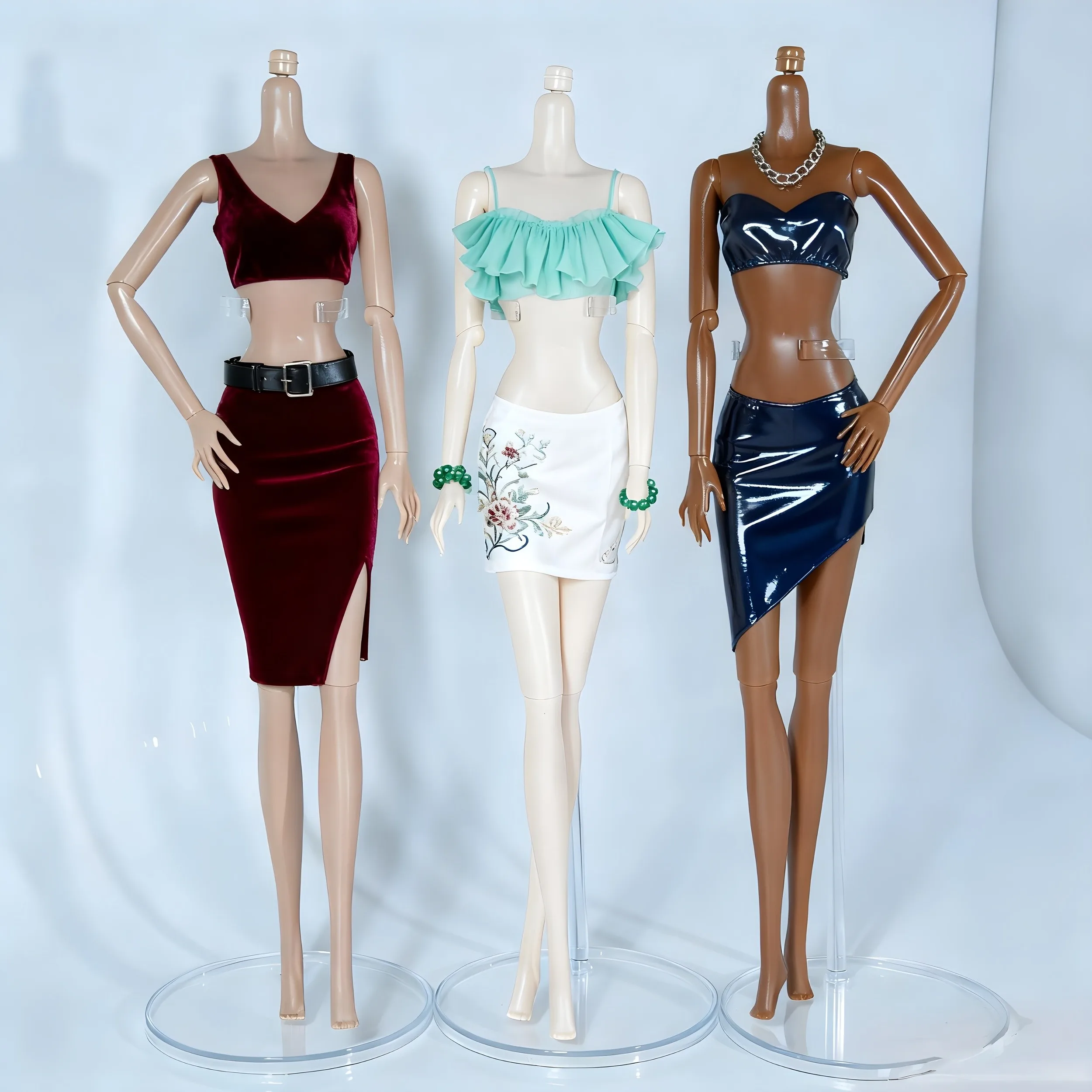 Figura BJD Super Model di Grado Collezionista, 32 cm con 12 Articolazioni Mobili, Pelle e Trucco Realistici, Collezione per Adulti, Solo Bambola