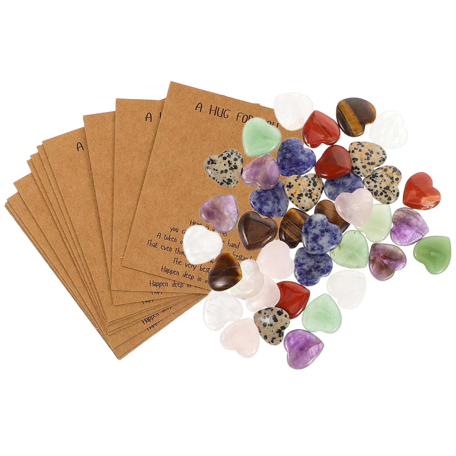 40-sets-natural-stone-crystal-greeting-cards-valentines-day-romantic-present-exchange-cards-party-favor-birthday-holiday-gift