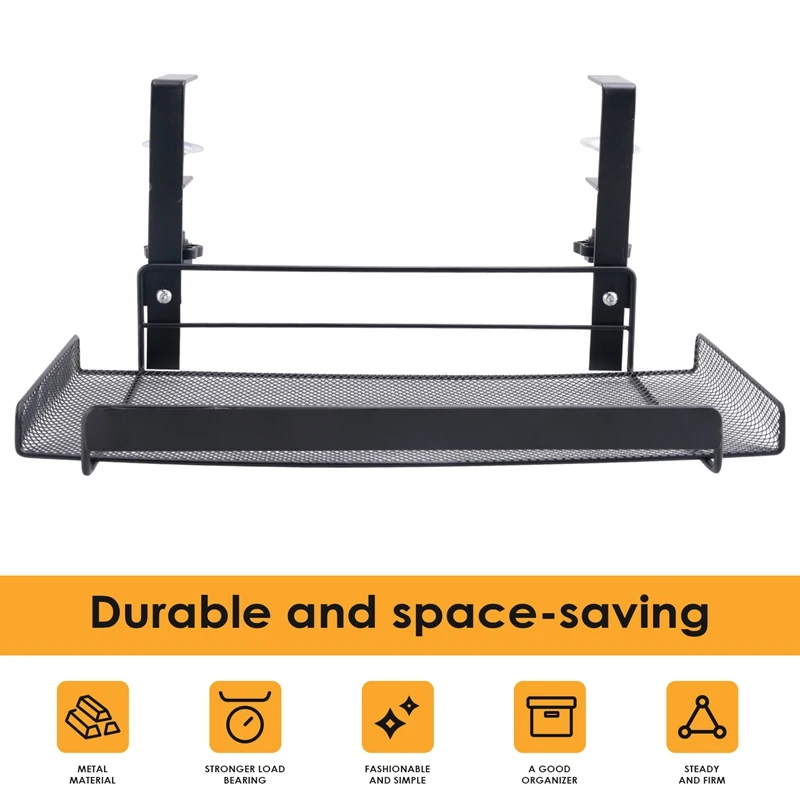 Under Desk Cable Management Tray No Drill Desk Cable Organizers Wire Management Tray Cable Management Rack Storage Shelf