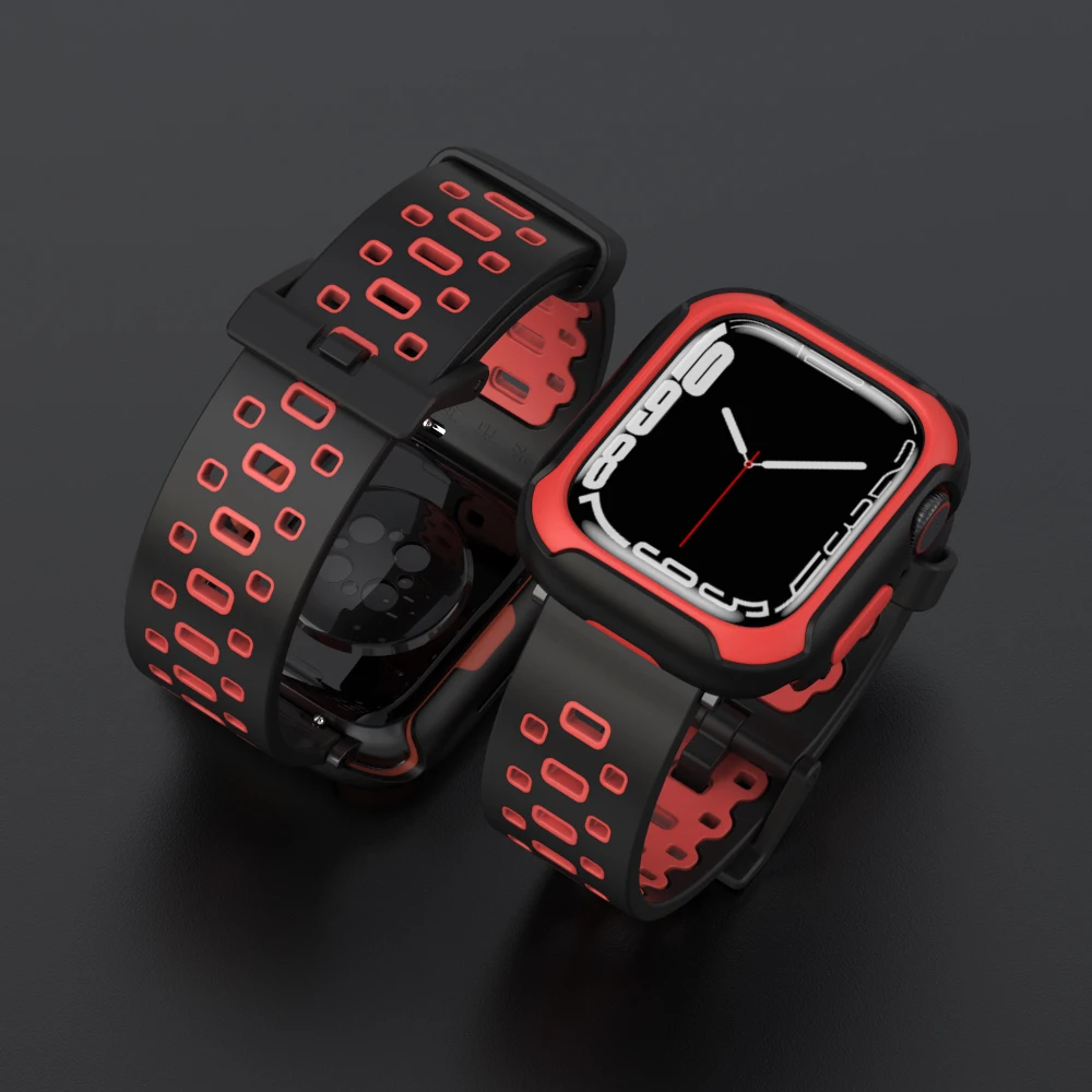 스트랩 애플 시계 밴드 팔찌 애플 시계 시리즈 4 5 6 Se 7 밴드 45mm 41mm 44mm 40mm 액세서리