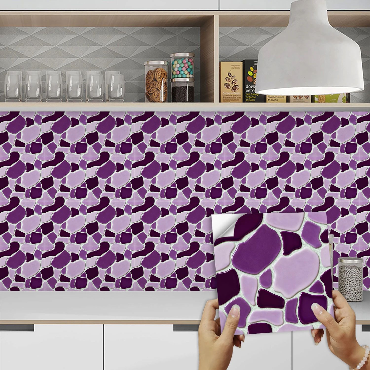 10Pcs Marble Textur…