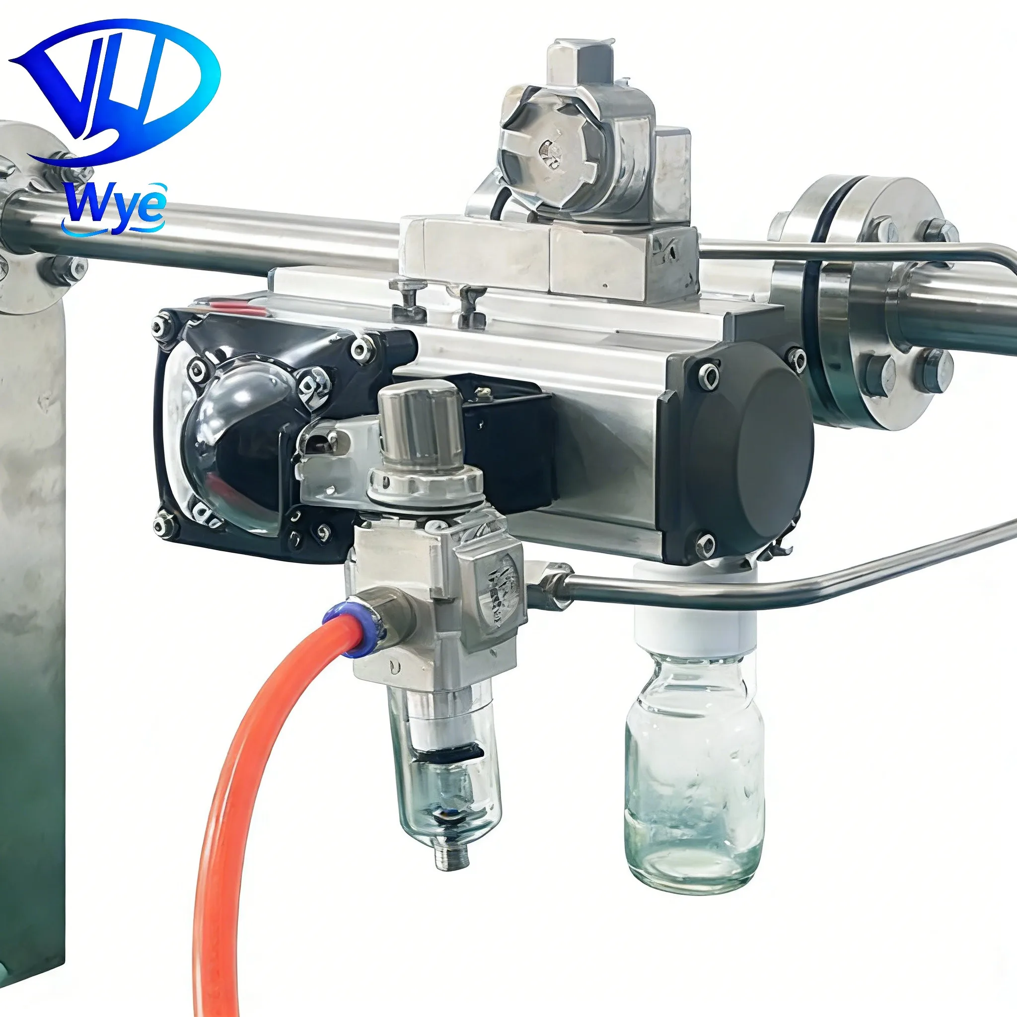 High-Sealing Pneumatic Quantitative Sampling Valve with Stainless Steel Solenoid for Pharma, Chemical & Food Industries