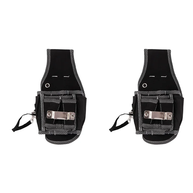 AA49 2X 9 في 1 مفك مجموعة المرافق حامل أعلى جودة 600D نسيج النايلون أداة حقيبة كهربائي الخصر جيب أداة