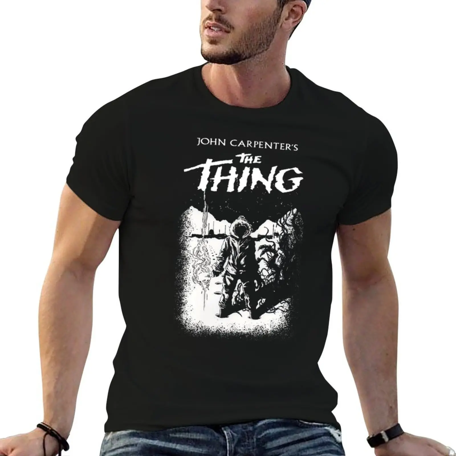 

The Thing Carpenter T-Shirt cotton tshirt 100% t shirts for man cotton soft T-Shirt