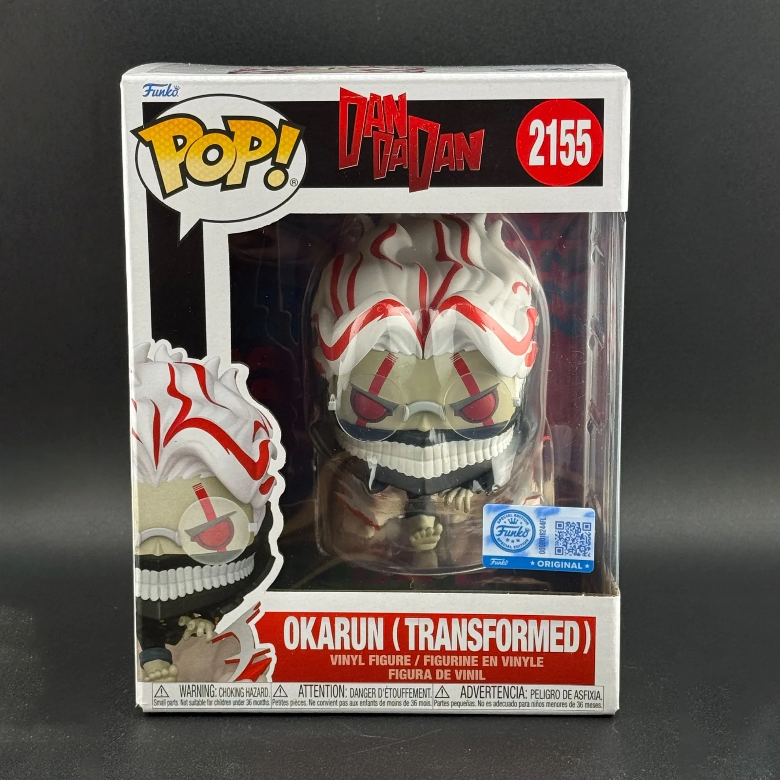Figura Premium Okarun (Trasformato) Funko Pop! # 2155 Statuette Ufficiali Autentiche in Edizione Limitata, Giocattolo Regalo per Fan di Anime Dan Da Dan