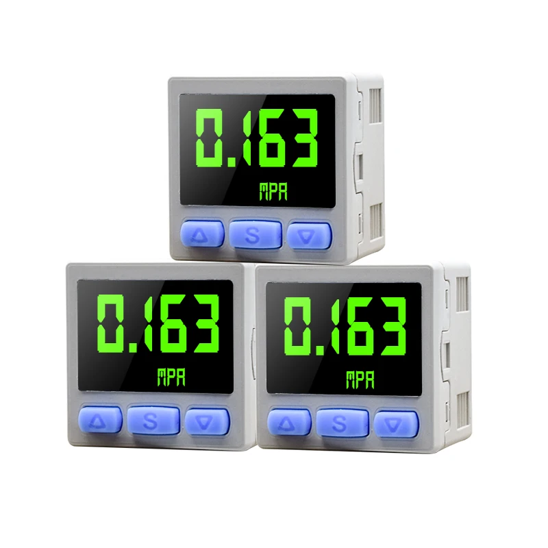 

High Precision Lcd Digital Display Air Pressure Controller Vacuum Digital Pressure Switch for Air Leakage Monitoring