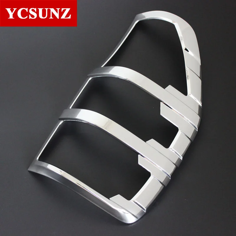 ABS Chrome Tail Lights Covers For Ford Ranger Wildtrak T6 T7 T8 2012 2013 2014 2015 2016 2017 2018 2019 2020 2021 Car Styling