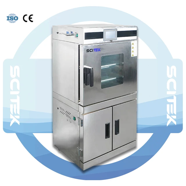 SCITEK Electrical Heating Stainless Steel Vacuum Oven Thermostatic Laboratory Device For Motor Vacuum Drying