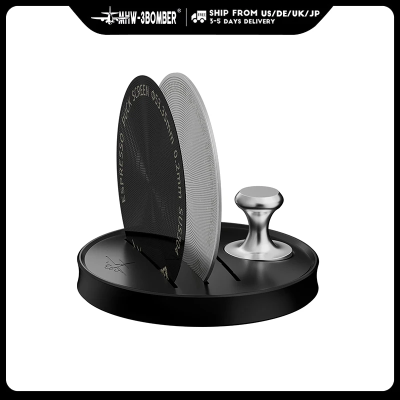 

MHW-3BOMBER Набор шайб для эспрессо 0,2 мм 0,8 мм Многоразовый фильтр для кофе из нержавеющей стали для корзины портафильтра Barista Accessori