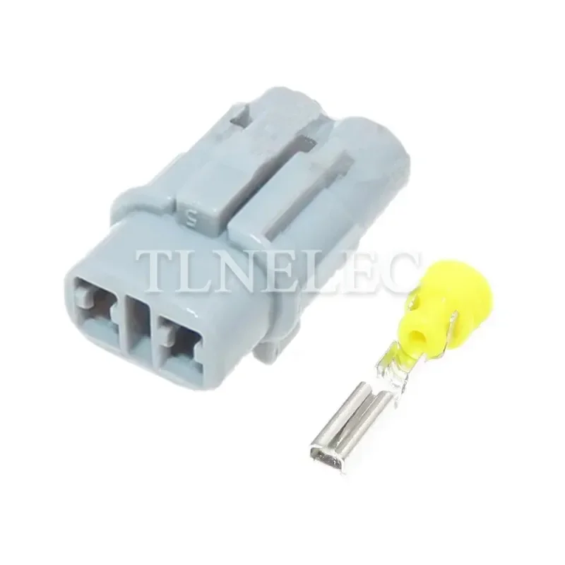 6180-2321 6187-2311 سوميتومو MT مختومة 2 دبوس طريقة ذكر أنثى الإسكان رمادي مقاوم للماء موصل السيارات لهوندا