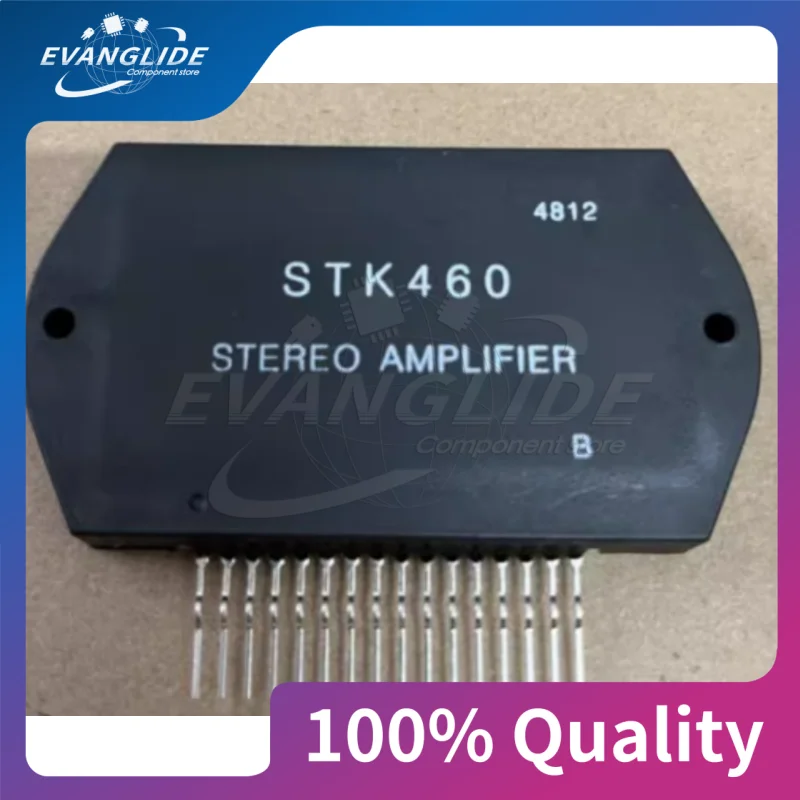 1 PCS STK460 STK460 STEREO AMPLIFIER STK46 Series Audio power amplifier module Audio power supply module