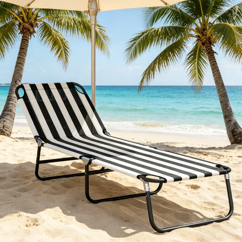 

Portable Folding Chair for Camping, Picnic & Balcony, Comfortable for Long‑time Sitting