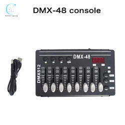 Dmx Controller Mini Dj Lichten Console Controle Dmx512 Led Stage Light Laser Projector Moving Head Rook Koud Vuurwerk Machine