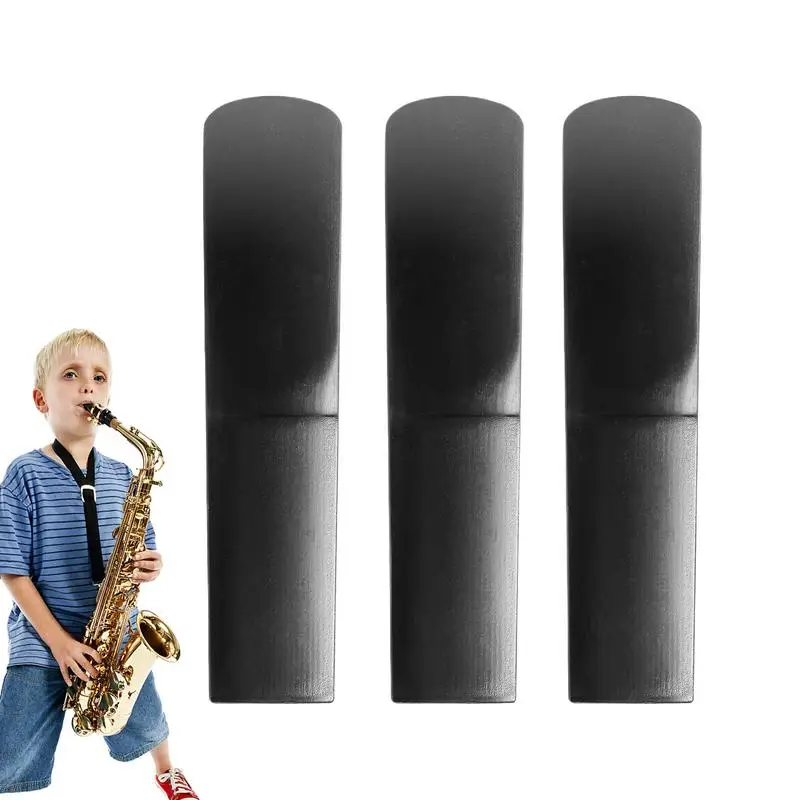 Synthetic Reeds Tenor Saxtenor 3 Pieces Mouthpiece Reeds In U Shape Comfortable Alto Sax Reeds Good Sound Quality For Students