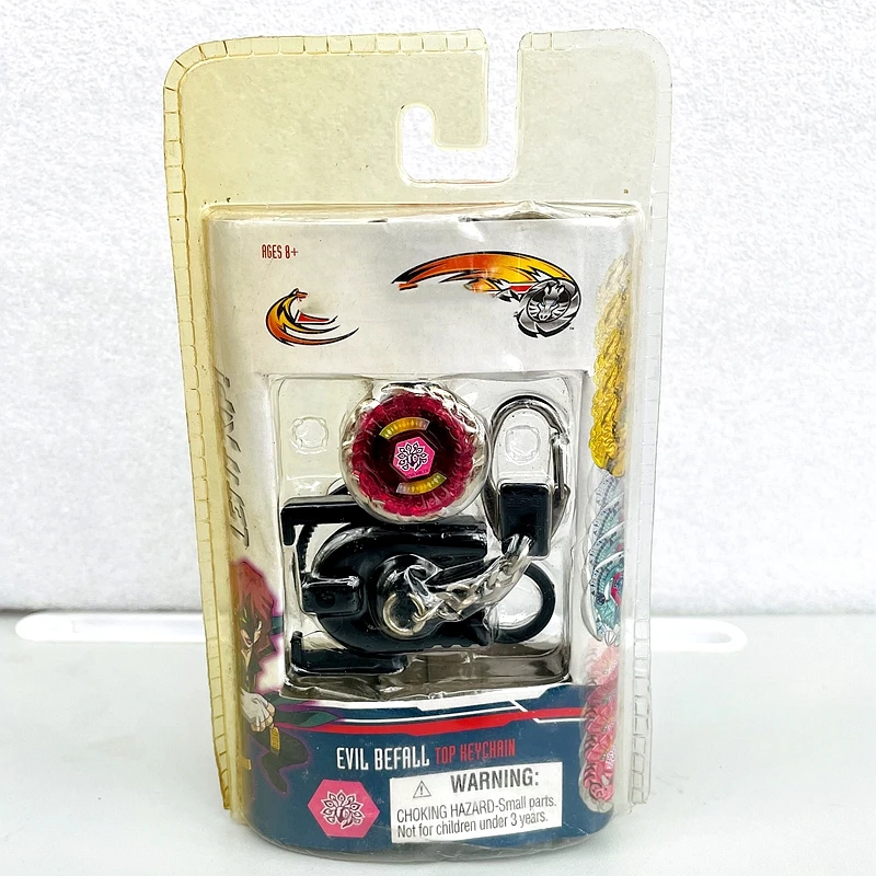 GENUINE Toupie Beys BB100 Evil Befall / Killer Beafowl UW145EWD Metal Fusion top keychain