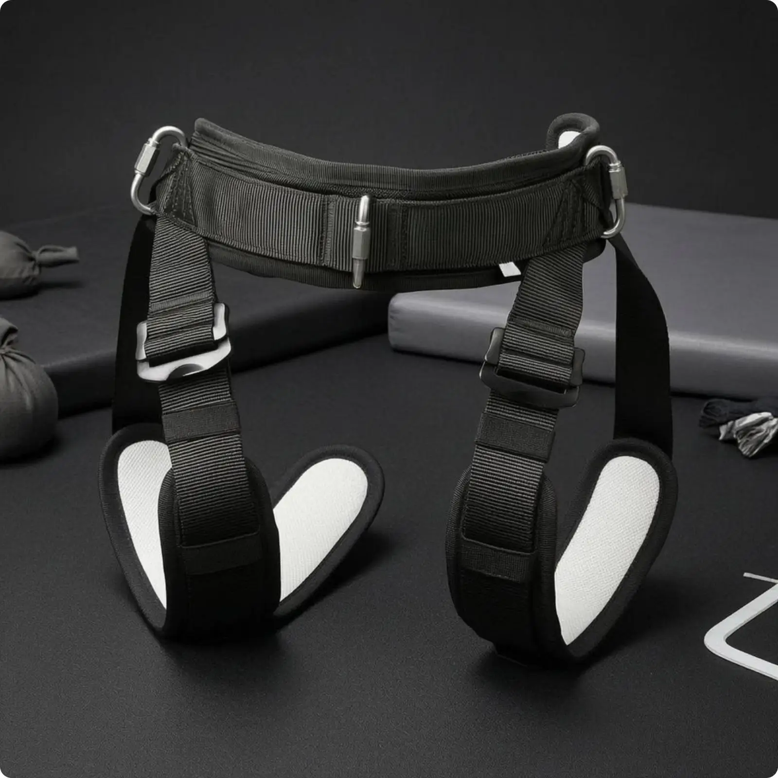 Half-Body Airborne Harness Metal Buckles Half Body Harness Reinforced Stitching