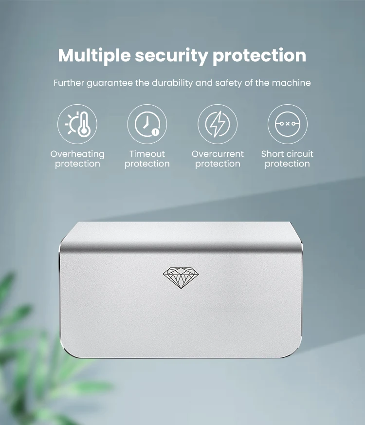 GWHD22 Commercial Aluminum Energy Efficient Compact Hand Dryer