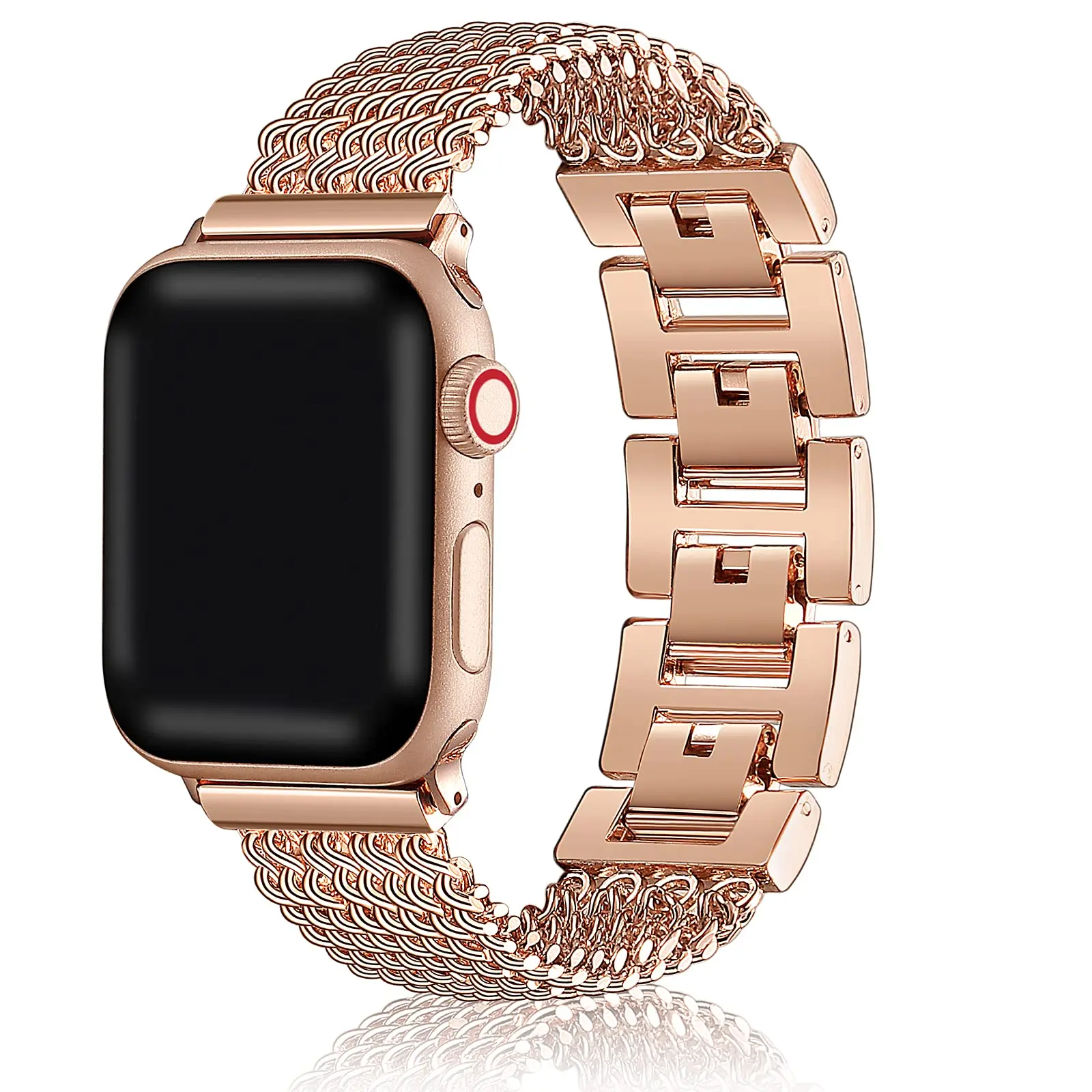 Dress bracelet for Apple watch band 40mm 41mm 38mm 45mm 44mm 42mm 38mm Metal watchband bracelet iWatch Serie 3 4 5 6 se 7 strap