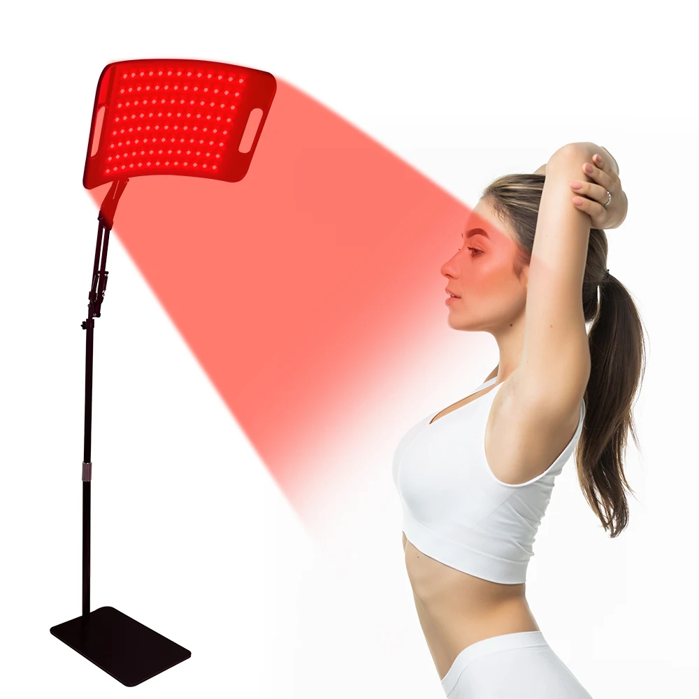 

Red Light Lamp Infrared Light with Stand - 660nm 850nm Near Infrared Light Device for Body Wellness And Face Skin Care Home Spa