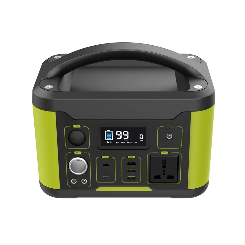 

Китайский производитель 300 Вт/600 Вт портативная литиевая батарея электростанция AC DC USB быстрая зарядка солнечный генератор
