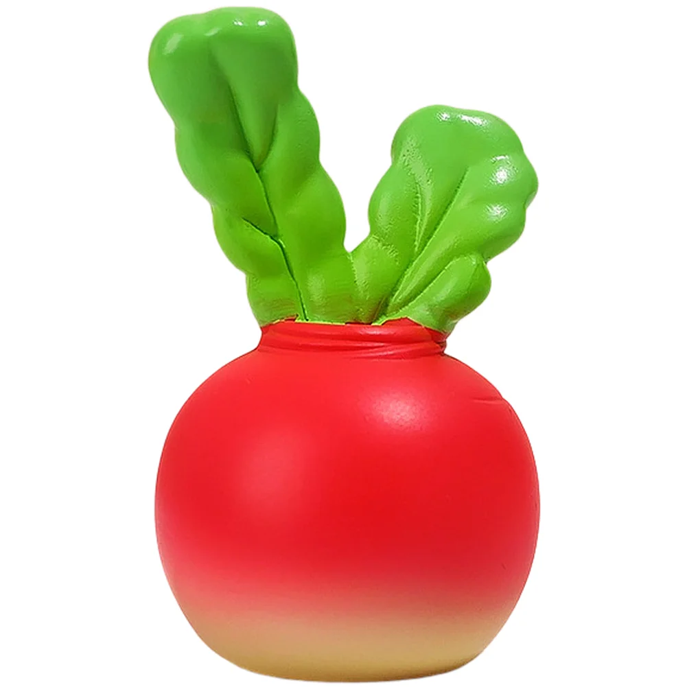 For Car Dashboard Dashboard Miniature Radish Ornaments For Road Trip Decoration Whimsical Office Decoration Smooth Glossy Finish