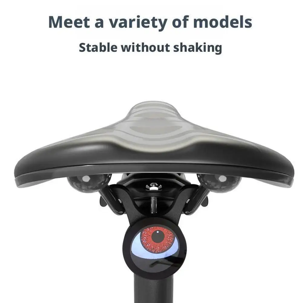 دراجة الشيطان العين ضوء إضاءة دراجة هوائية 3 بوصة 33 وضع عدسة ثلاثية الأبعاد التلاميذ الديناميكية المصباح دراجة نارية ضوء تعديل عن بعد #5