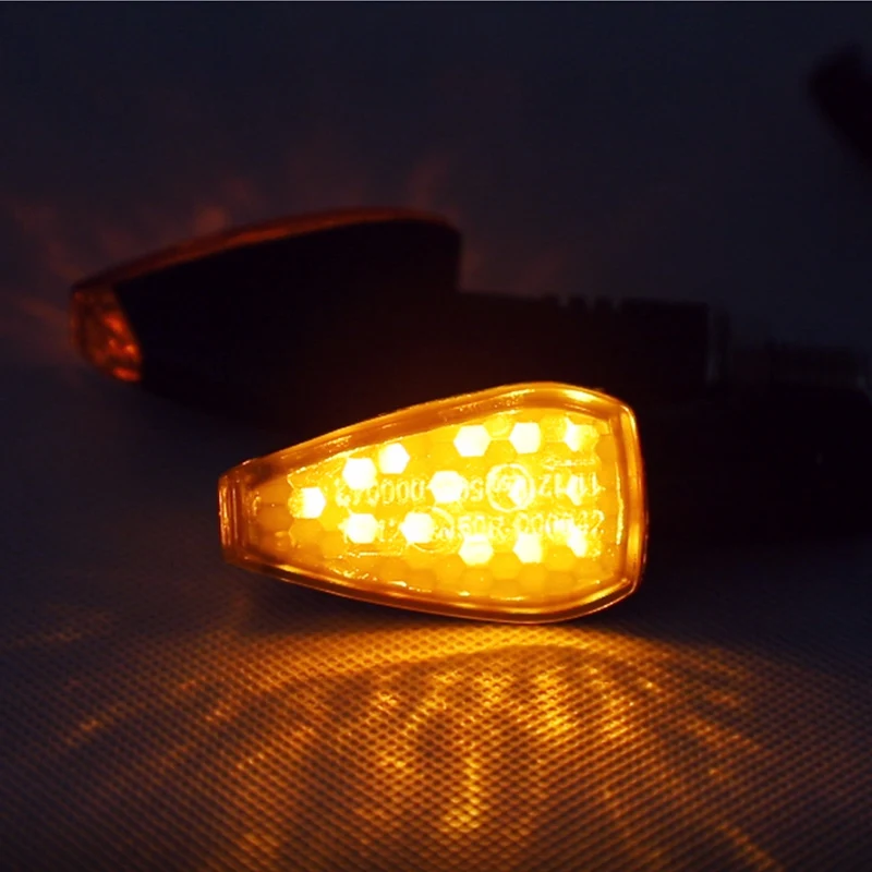 14led Motorcycle E50 Mark Turn Signals 5000-6000k Amber Led For 64 Relay Led Motorcycle Triumph Speed Triple 1050