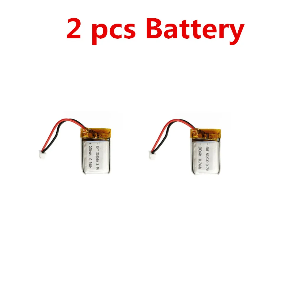 ملحقات بطارية الطائرة KF801 3.7 فولت 200 مللي أمبير/شفرة المروحة/استخدام لأجزاء KF801