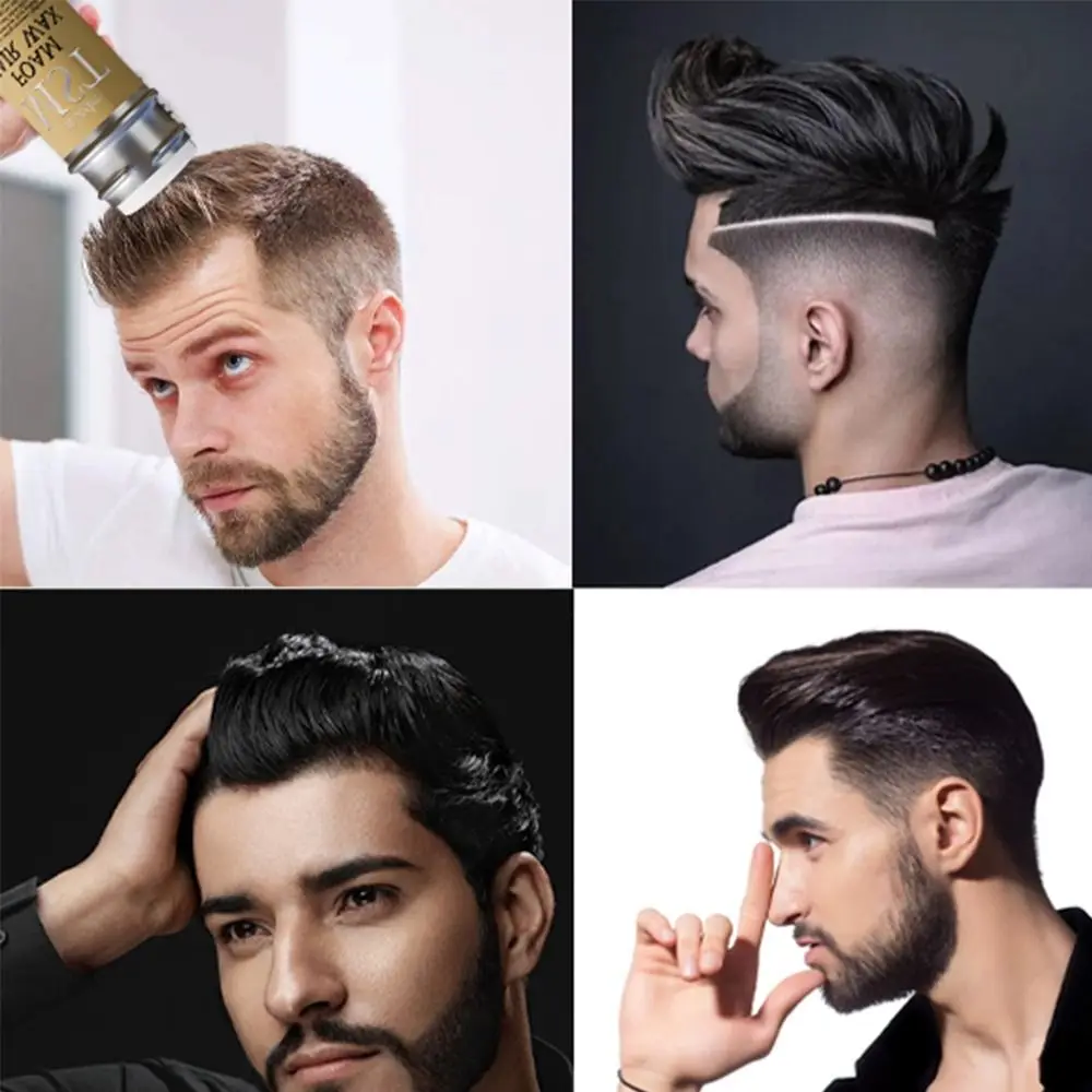 Hot Long Lasting Hair Wax Styling Stick Smoothness Hair Bun Accessory Hair Brush Women's and Children's