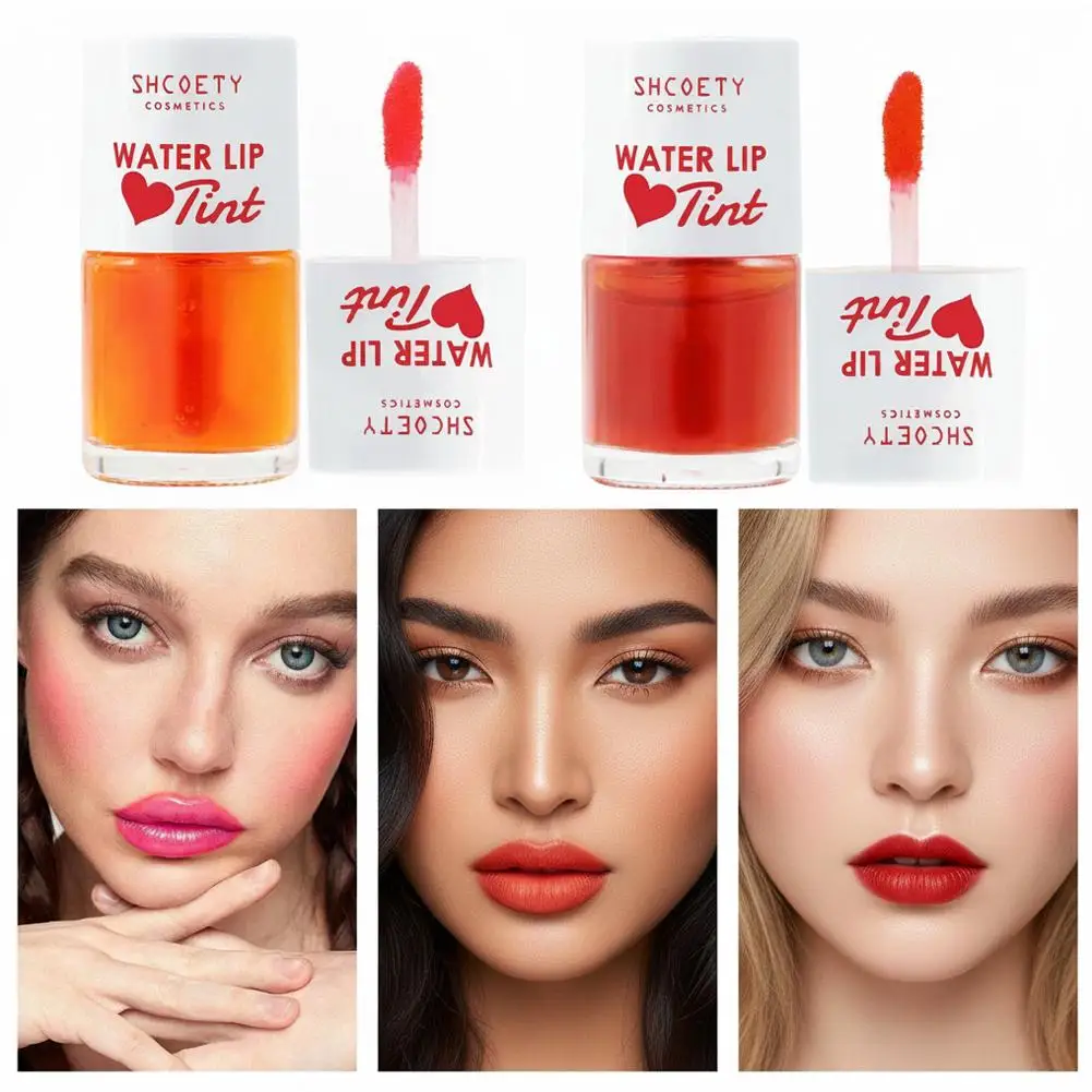 Lipstick Water Stain Lip Lotion High Color Payoff Waterproof Non-Transfer Smudge-Proof Lip Lasting Light Tint Water Long St I6M8