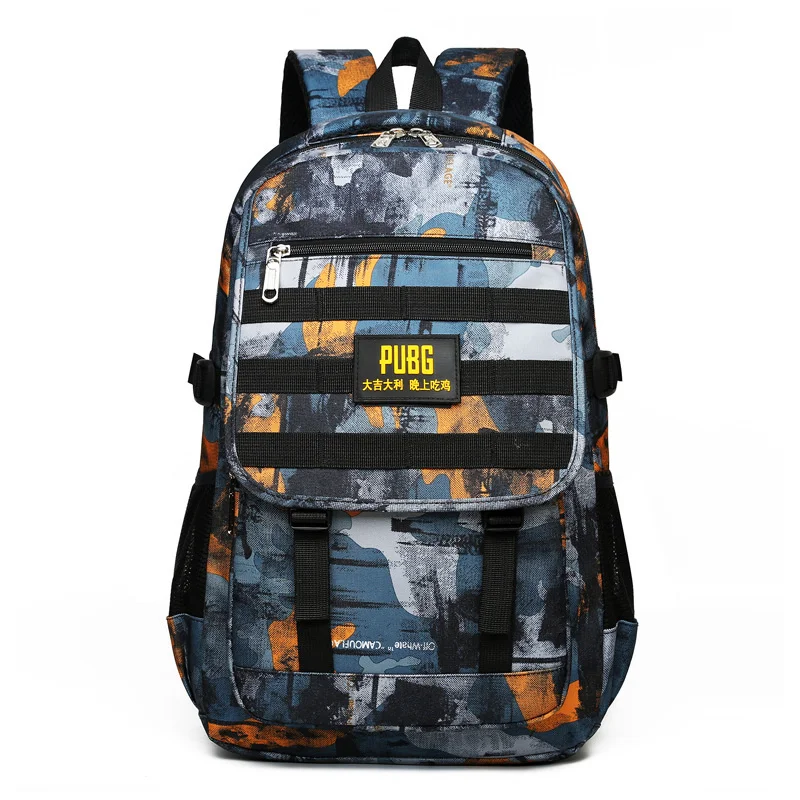 Mochila para a grande capacidade de camuflagem de frango grau 3 mochila para estudantes da escola primária e do ensino médio meninos na classe 3-6