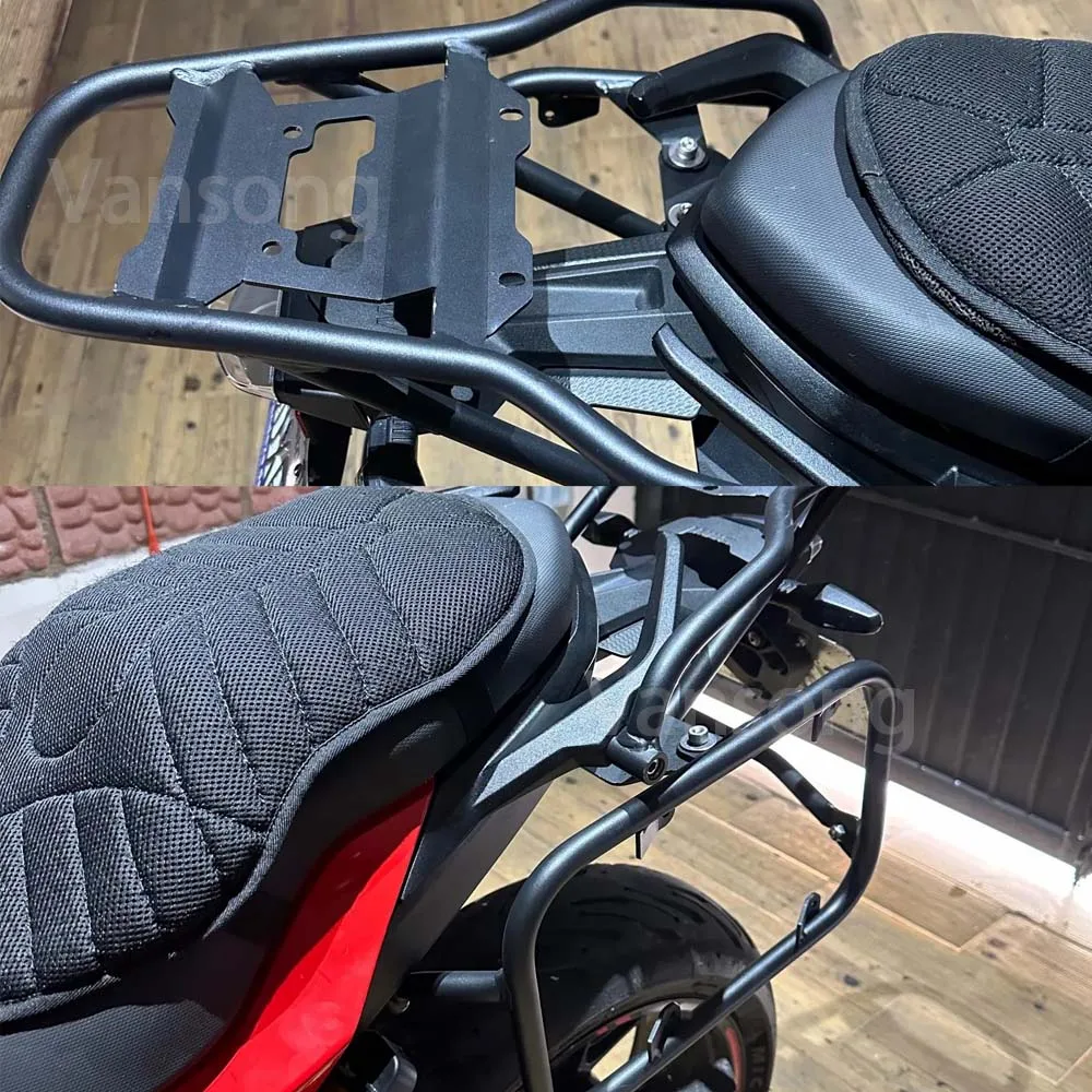 Motorcycle Pannier Rack For BMW F900XRTop Case Side Box Holder  F900 F 900 XR 900XR 2019-2025 Stainless Steel Luggage Bracket