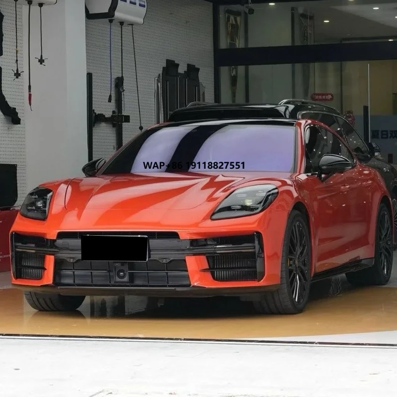 

Zirui, новый материал, глянцевая защитная пленка для краски из ТПУ, лава оранжевого цвета, меняющая цвет для кузова автомобиля, 7,5 мил, самоклеящаяся, против пожелтения