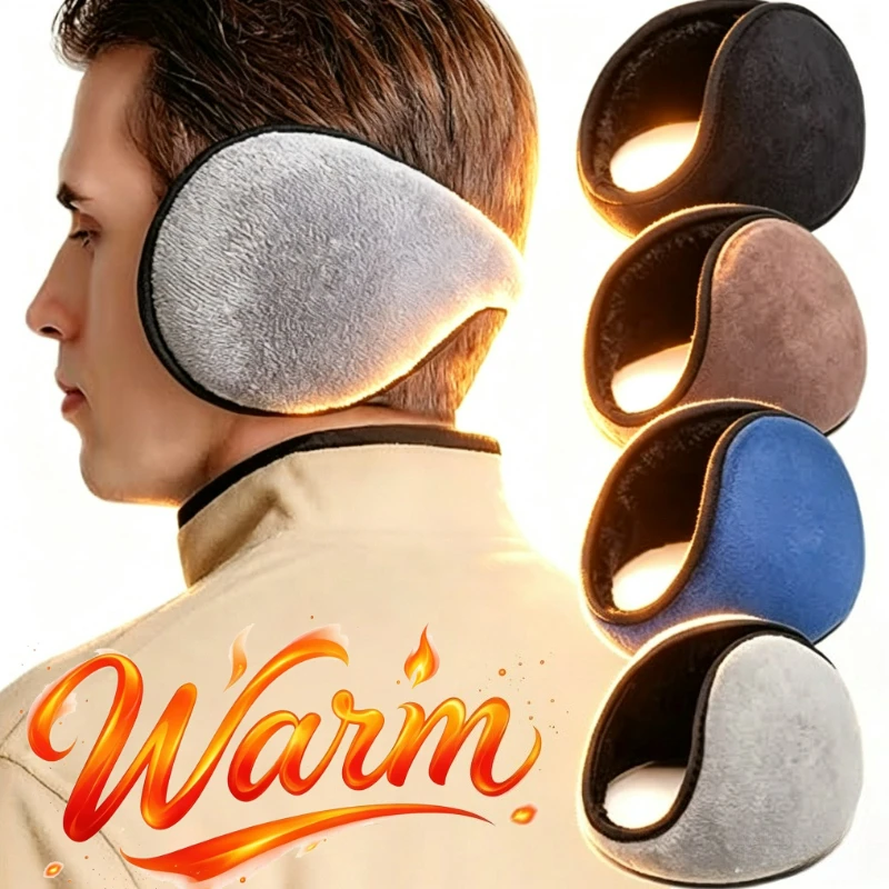 Winter Plush Warm Earmuff Thick Fluffy Ear Cover Unisex Cold Proof Ear Muff Tight Thermal Earmuffs Outdoor Antifreeze Earflap