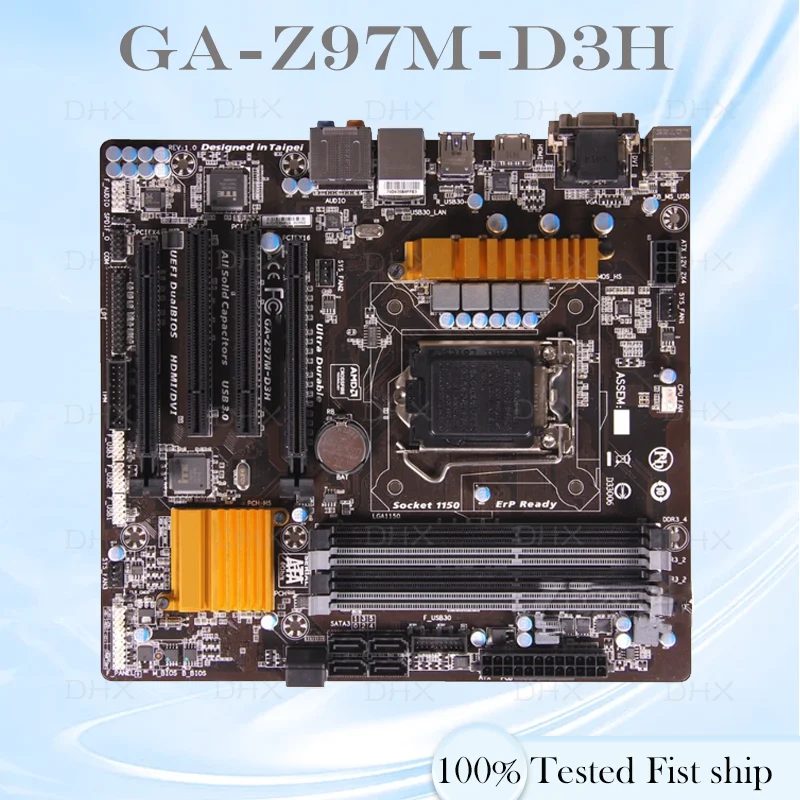 For Gigabyte GA-Z97M-D3H Motherboard 32GB LGA 1150 DDR3 Micro ATX Mainboard 100% Tested Full work be Fast Ship