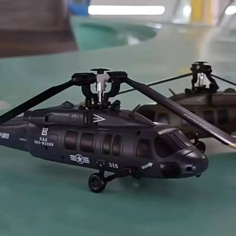 

2,4G 6-канальный радиоуправляемый вертолет, бесщеточный двигатель, удержание высоты, оптический поток, один ключ, взлет, 3D рулонный вертолет, игрушка для самолета с прямым водителям