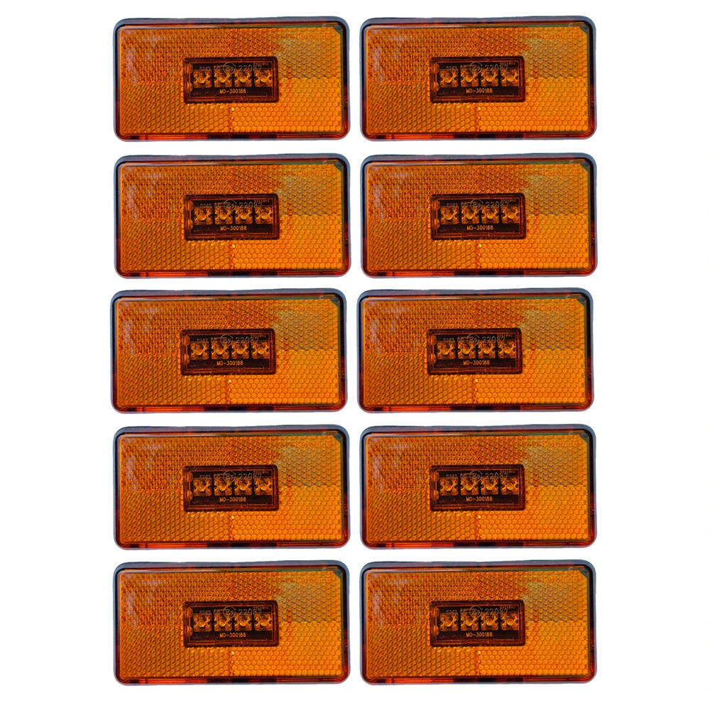 4LEDs 24V Side Marker LED Lights For Scania 5 6 Series P R Cabs