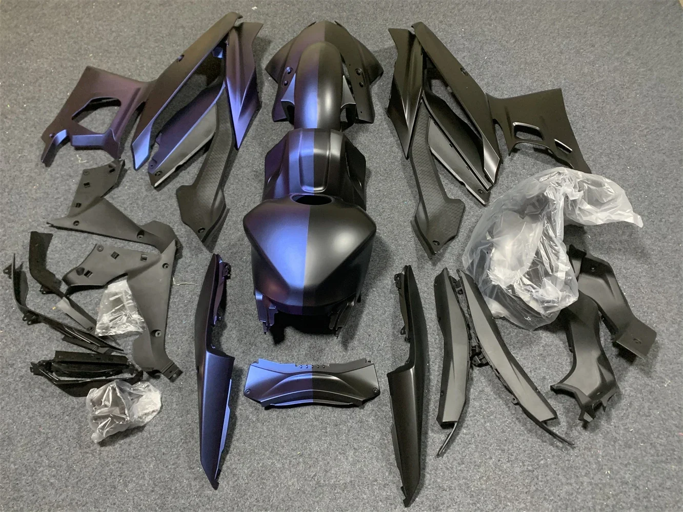 Motorcycle Fairing Applicable to Yamaha R25 19 2021 22 23 R3 2019 2020 2021 2022 2023 Fairing Purple blue motorcycle housing