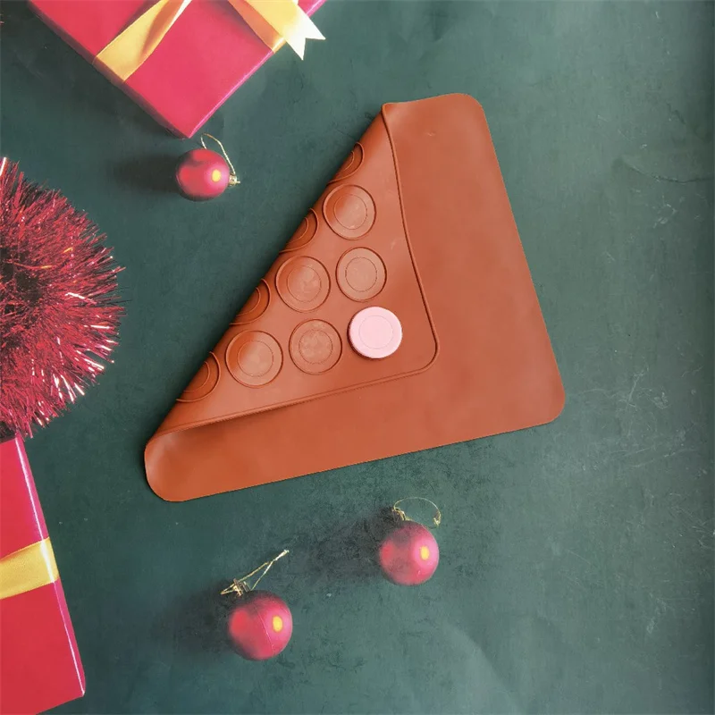 30 Holes Non-Stick Silicone Macaron Macaroon Pastry Oven Baking Mould Sheet Mat Diy Mold Useful Tools DIY Cake Bakeware Mold