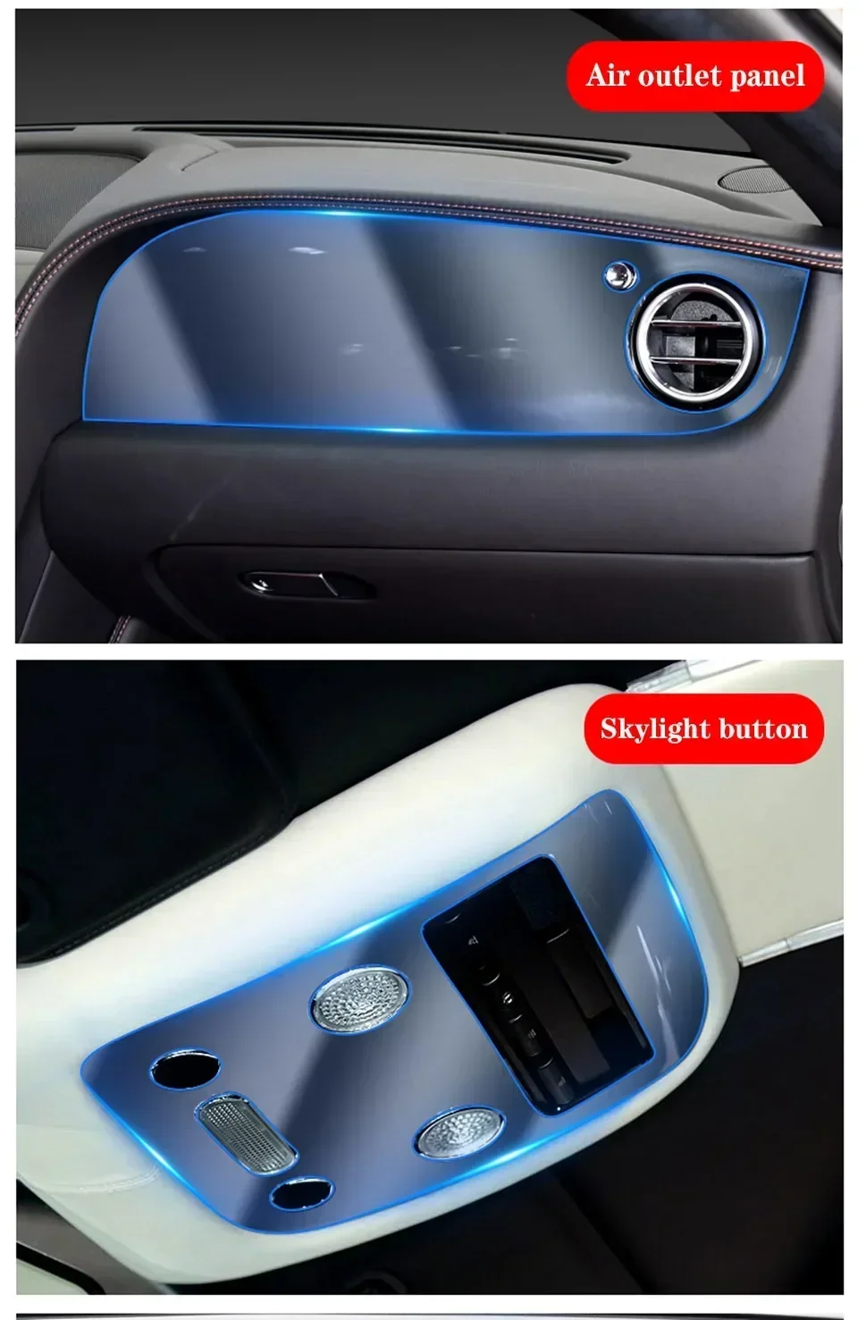 Bentley Middenconsole Refit - Zelfhelend elastisch materiaal
