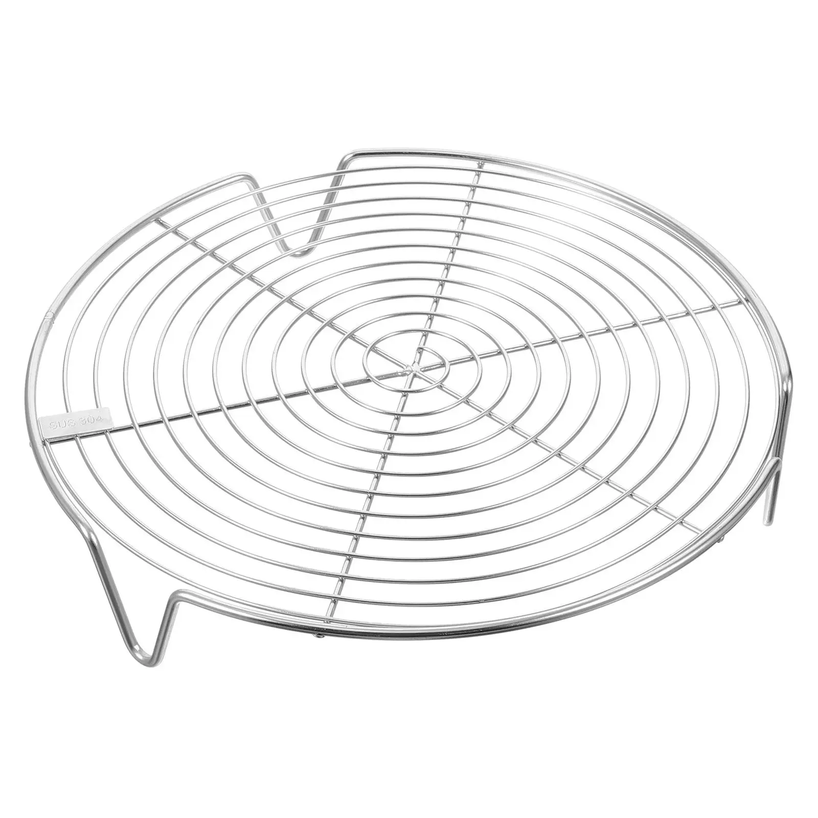 304 Stainless Steel Steamer Basket Tri-Legged Stable Steaming Rack Insert Cooking Pot Trivet for Rice Cooker Pressure Cooker