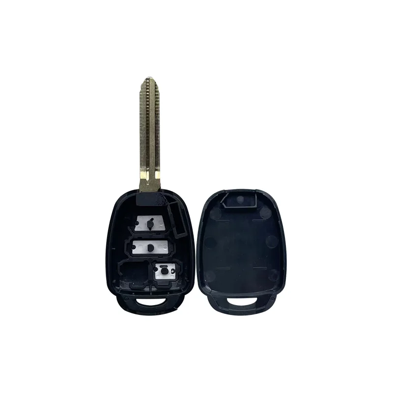 Fit For Toyota CAMRY Corolla Tundra Pruis RAV4 With TOY43 Blade 3/4 Buttons Remote Car Key Shell Case